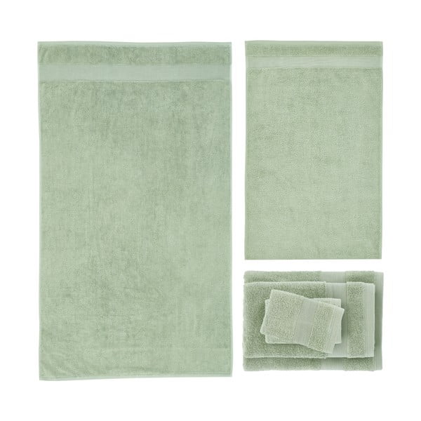 Rohelised froteerätikud 6tk komplektis Anti-Bacterial - Catherine Lansfield-image-2