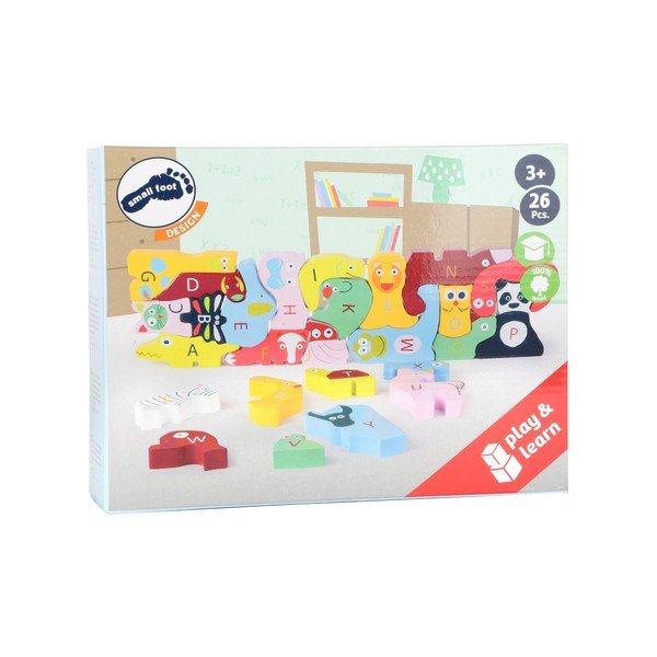Dětské dřevěné puzzle Legler ABC-image-4