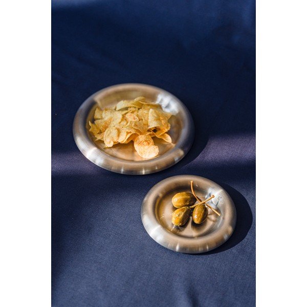 Roostevabast terasest taldrikud komplektis 2 tükki hõbedases värvitoonis ø 28 cm Roto - noo.ma-image-4