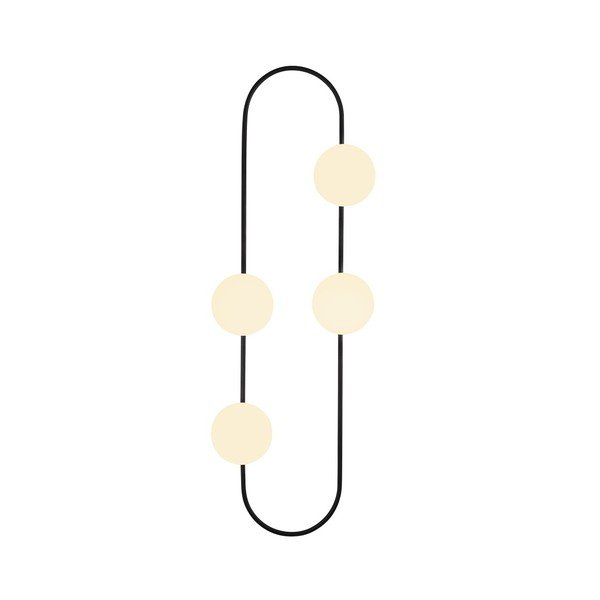 Must metallist seinalamp Opviq lights Karpos - Opviq lights-image-1