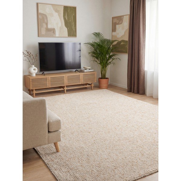 Kreem pestav vaip 200x290 cm Rocco Cream - Elle Decoration-image-1