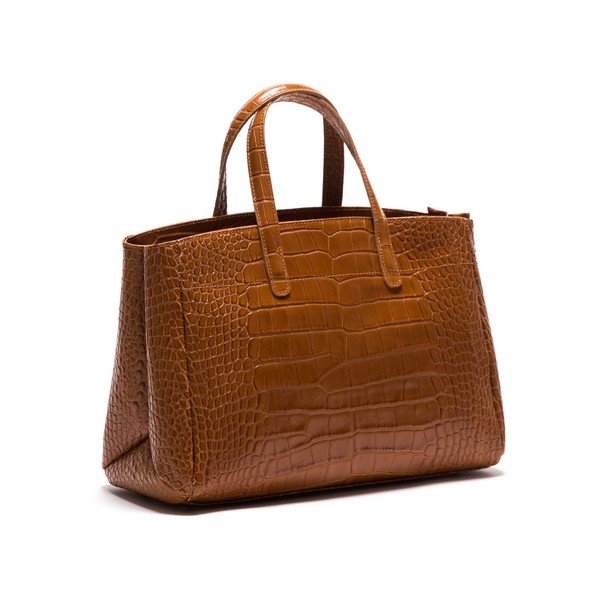 Kožená kabelka Anna Luchini 634 Cognac-image-2