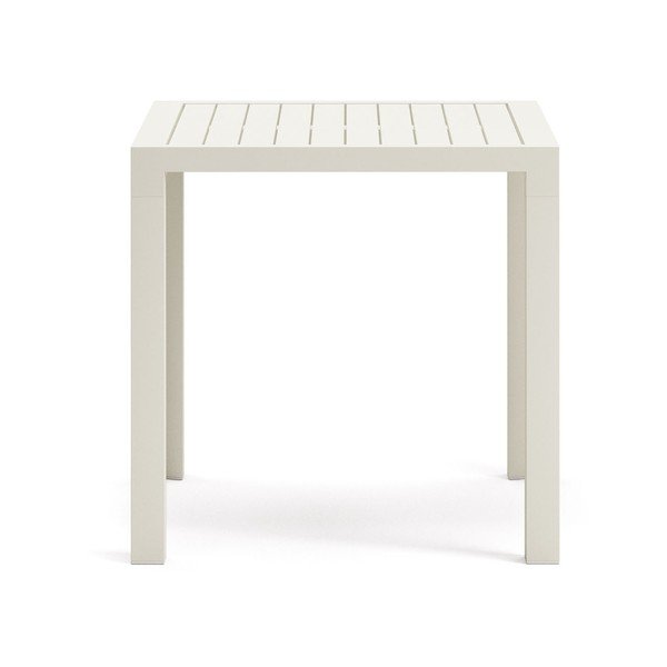 Alumiiniumist aia söögilaud 77x77 cm Culip - Kave Home