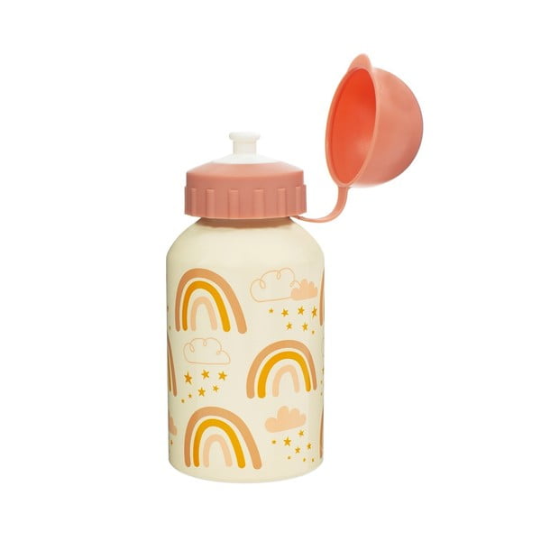 Oranžikas ja roosa beebipudel, 250 ml Earth Rainbow - Sass & Belle-image-1