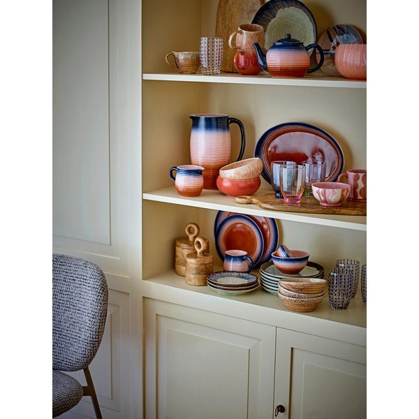 Sinine/oranž keraamiline teekann sõelaga 890 ml Tatum - Bloomingville-image-2