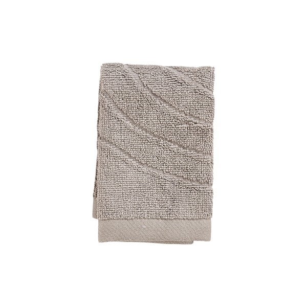 Hallikasbeež puuvillane froteerätik 30x30 cm Time - Zone