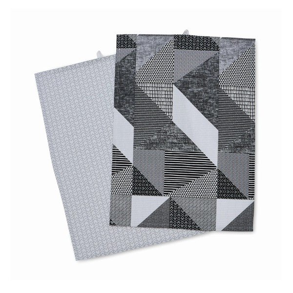 Puuvillased rätikud 2tk komplektis 50x70 cm Larsson Geo - Catherine Lansfield