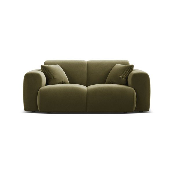 Khaki sametdiivan 170 cm Molino - Micadoni-image-2