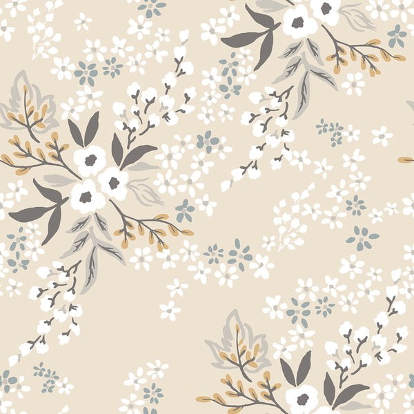 Laste tapeet 10 m x 50 cm Floral Constellation - Lilipinso