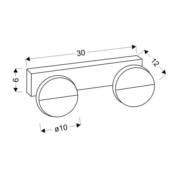 Valge LED seinavalgusti Sing - Candellux Lighting-image-2
