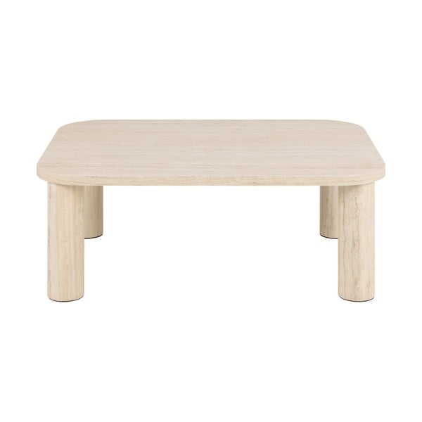 Beež marmori imitatsiooniga diivanilaud 75x100 cm Solano - Actona-image-3