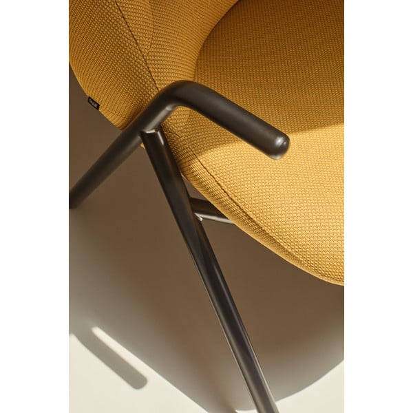 Kollane tugitool, kõrgus 90 cm Dins - Teulat-image-1