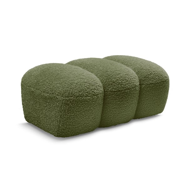 Roheline buklee kangast jalapink Hippolyte - Bobochic Paris-image-3