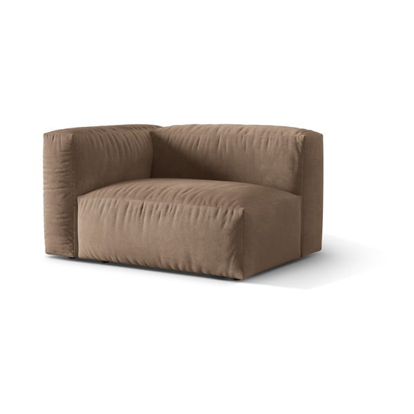 Helepruun bukleekangast diivanimoodul (vasak nurk) Martina - Micadoni Home-image-1