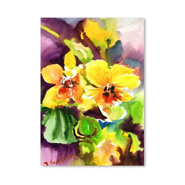 Plakát Yellow Orchids od Suren Nersisyan