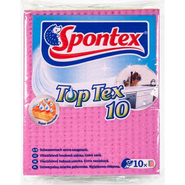 Spontex Top Tex multifunktsionaalne käsilapp, 8 x 10 tk. - Unknown