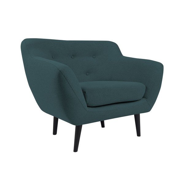 Tyrkysové křeslo Mazzini Sofas Piemont-image-2