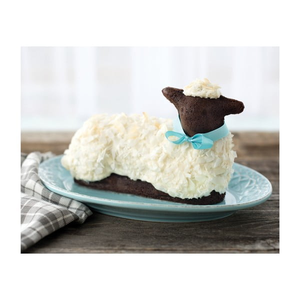 Hõbedane lihavõttepühade vorm lamba kujul , 700 ml - Nordic Ware-image-3