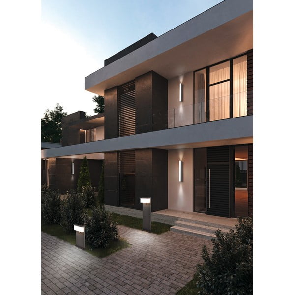 Liikumisanduriga välisvalgusti (kõrgus 8 cm) Nestos - Trio-image-1