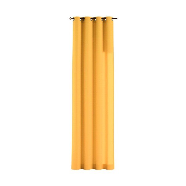 Kollane kardin 260x130 cm Happiness - Yellow Tipi-image-2