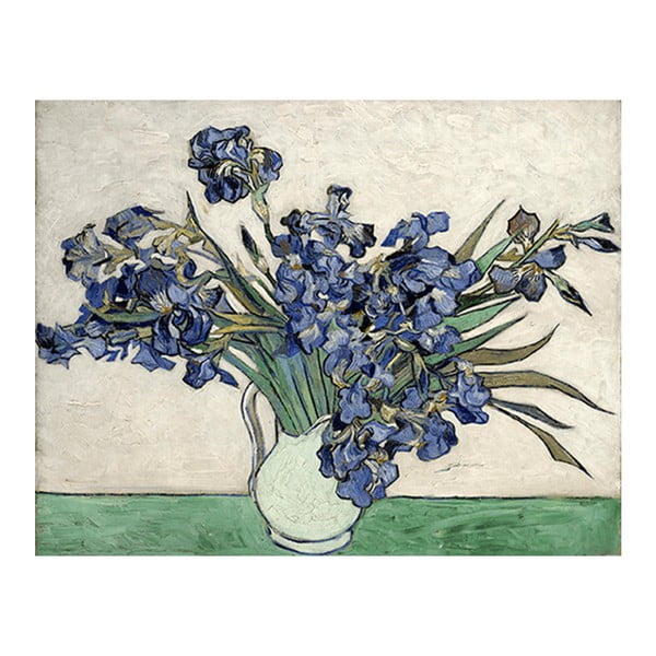 Vincent van Goghi reproduktsioon - Iirised 2, 40 x 26 cm Vincent van Gogh - Irises 2 - Fedkolor