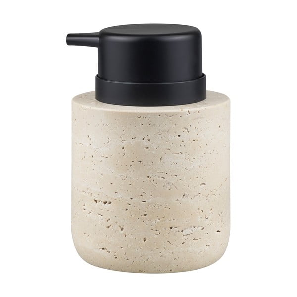 Beež kivikeraamikast seebidosaator 250 ml Travertine - Mette Ditmer Denmark