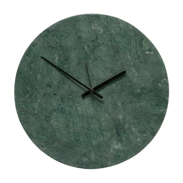 Nástěnné mramorové hodiny Hübsch Tempus, ø 31 cm