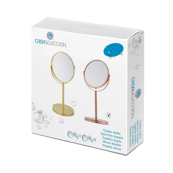 Kosmeetiline peegel ø 17 cm - Casa Selección-image-3