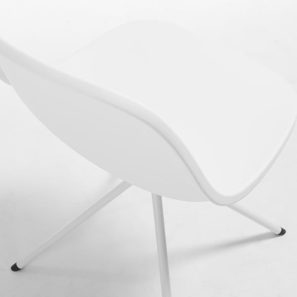 Bílá jídelní židle La Forma Mint-image-1