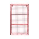 Punane terasest riiul 60 cm Reja - PT LIVING