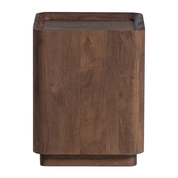 Ümmargune mangopuidust abilaud ø 40 cm Volu - WOOOD-image-4