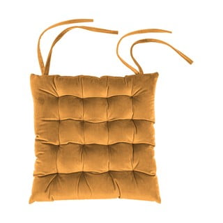 Oranž sametist istmepadi , 37 x 37 cm - Tiseco Home Studio