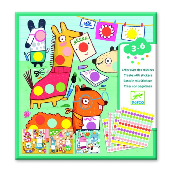 Kunstikomplekt Polka dots - Djeco-image-1
