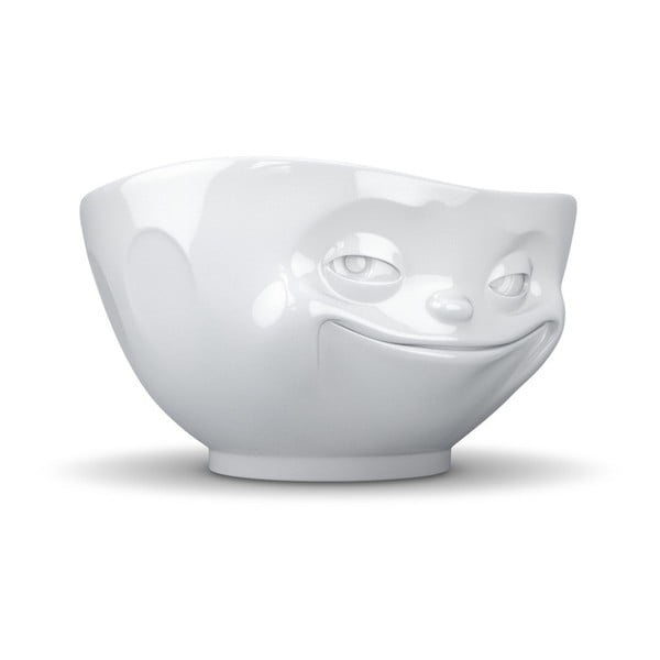 Usměvavá miska, bílá z kavárny U Kubistů-image-2