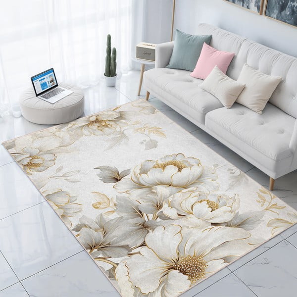 Kreem pestav koridorivaip 80x200 cm Soft and Gentle - Mila Home-image-2