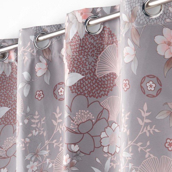 Hall mikrokiududest pimendav kardin 135x260 cm Yokahama - douceur d'intérieur-image-1