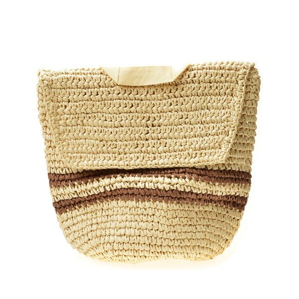 Dámský slaměný batoh Mangotti Bags Brown