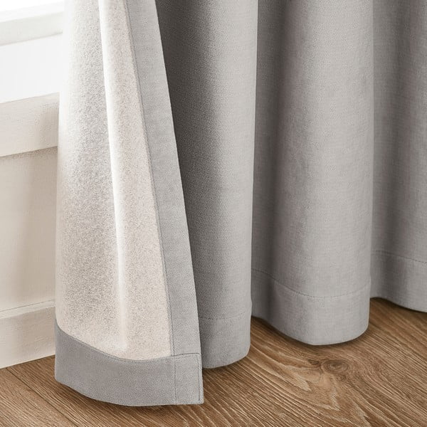 Hallid pimendavad kardinad 2tk komplektis 117x137 cm Wilson - Catherine Lansfield-image-2