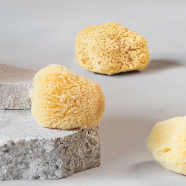 Kollane näopuhastuskäsnad komplektis  5 tk Ocean – Mette Ditmer Denmark-image-4