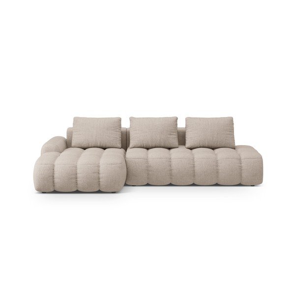  Helepruun ssametist diivan 175 cm Linz – Cosmopolitan Design