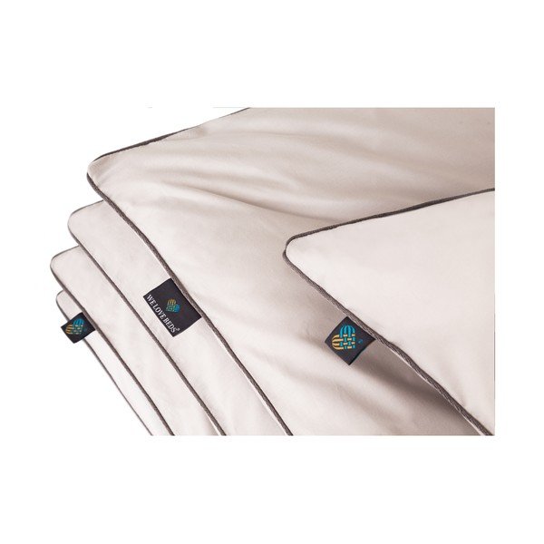 Helehall puuvillane padjapüür Perla, 70 x 80 cm - WeLoveBeds-image-1