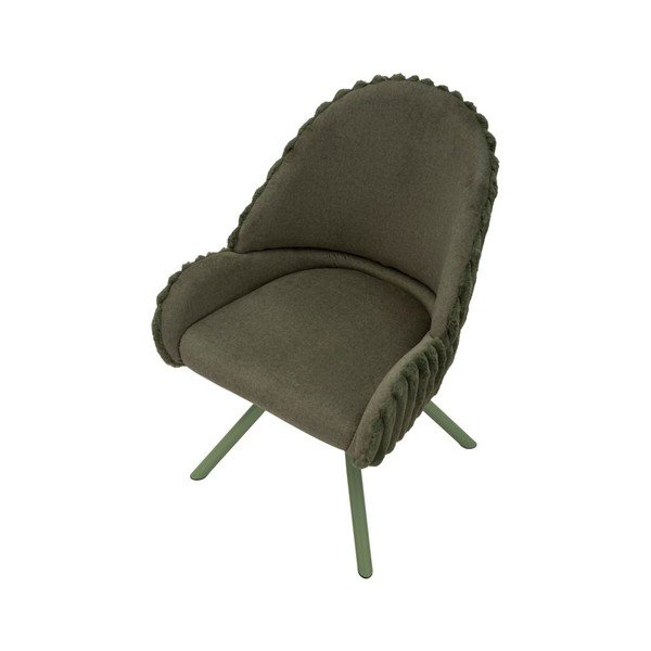 Rohelised polsterdatud söögitoolid 2 tk komplektis Stockholm - Mauro Ferretti-image-3