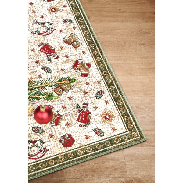 Roheline jõulumotiividega puuvillaseguga vaip 50x80 cm Toy's Delight Green Christmas - Villeroy&Boch-image-2