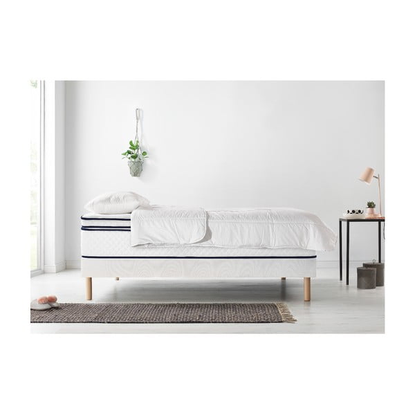 Set dvoulůžkové postele, matrace a peřiny Bobochic Paris Simeo, 80 x 200 cm + 80 x 200 cm