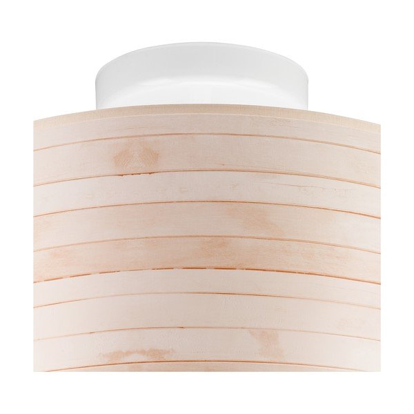 Helepruun laevalgusti tekstiilist varjuga ø 35 cm Print - LAMKUR-image-3