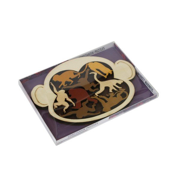 Puidust puzzle Monkey Madness - RecentToys-image-1
