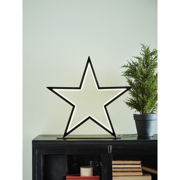 Must jõulumotiividega valguskaunistus Vega - Markslöjd-image-1