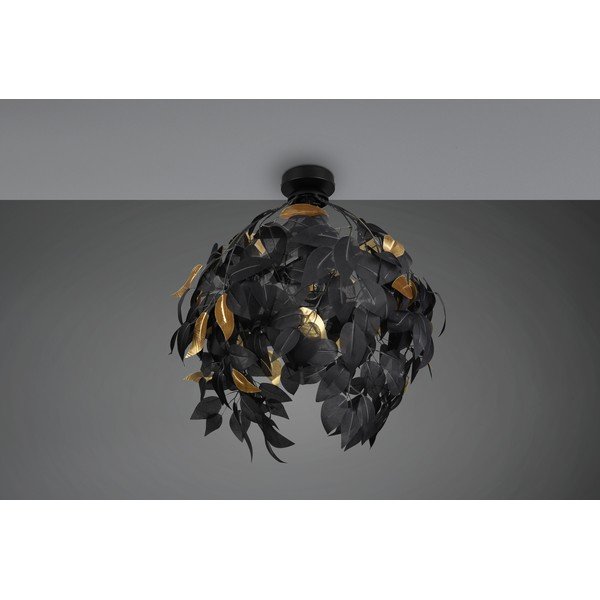 Matt must metallist laevalgusti plastikust varjuga ø 38 cm Leavy - Reality-image-2