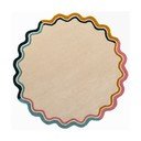 Käsitsi kootud villane ümmargune vaip ø 180 cm Leo Scallop - Flair Rugs