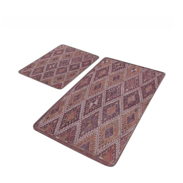 Sametist vannitoamatid 2tk komplektis 60x100 cm - Mila Home